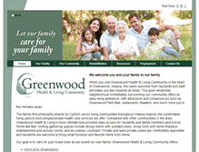 Tablet Screenshot of greenwoodhealth.us
