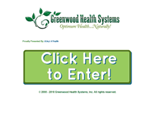 Tablet Screenshot of greenwoodhealth.com